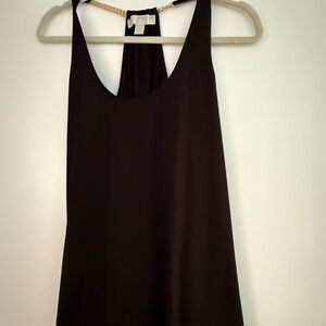 Michael Kors Black Backless Tank Top